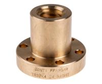 862-5339 RS PRO Flanged Round Nut For Lead Screw, For Shaft Dia. 20mm
