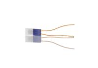262-3174 RS PRO PT100 RTD Detector, 2mm Dia, 10mm Long, 2 Wire, Chip, Class B +500°C Max