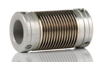 321173132 Huco Bellows Coupling, 17mm Outside Diameter, 10 mm x 3/8in Bore, 27mm Length Coupler