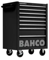 1475k8black Bahco 8 Drawer Solid Steel Wheeled Tool Trolley