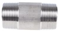 499-3271 RS PRO Stainless Steel Pipe Fitting, Straight Circular Barrel Nipple, Male R 1-1/4in x Male R 1-1/4in