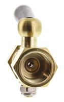 352-1998 RS PRO Pressure Gauge Cock 3/8 in BSP Female 3/8 in BSP Female