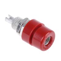 930166101 Hirschmann Test & Measurement Red Female Banana Socket, 4 mm Connector, Solder Termination, 32A, 30 V ac, 60V dc, Tin