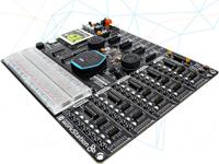 mikroe-3017 Development Kit Hexiwear Workstation for use with Rapid IoT Prototyping