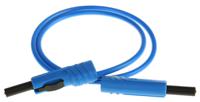 973-645102 Hirschmann Test & Measurement, 16A, 60V dc, Blue, 500mm Lead Length