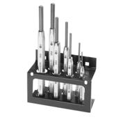249js7 Facom 7-Piece Punch Set, 2 mm, 3 mm, 4 mm, 5 mm, 6 mm, 8 mm, 10 mm Shank