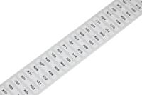 210-805 WAGO 210 White Black Print Label, 55mm Width, 6mm Height, 3000Per Roll Qty