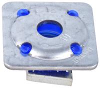 15806x Unistrut Channel Nut, M8 x 41mm, Nut Base Dimensions 40 x 40mm, Zinc Plated Steel, 0.06g