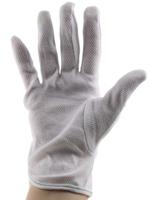 137-2056 Portwest A080WHR White Cotton Cotton Work Gloves, Size 9, Latex, Nitrile, Polyurethane, PVC Coating