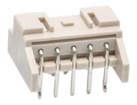 s05b-xask-1-lfsn JST XA Series Right Angle Through Hole PCB Header, 5 Contact(s), 2.5 mm Pitch, 1 Row, Shrouded