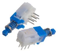 spuj190900 Alps Alpine Push Button Switch, Latching, PCB, DPDT, 30V dc