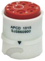 sjs860900 Amphenol PCD US, Twist & Lock 9 Way In-line MIL Spec Circular Connector, Pin Contacts