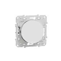 s525204 Schneider Electric White Rocker Switch, 2 Way, 1 Gang, Odace