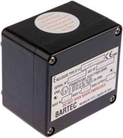 gb80 Bartec GB Series Black Junction Box, IP66, 5 + E Terminals, ATEX, 80 x 75 x 55mm