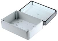 13058801 Spelsberg TK PC Series Grey Polycarbonate Enclosure, IP66, Transparent Lid, 254 x 180 x 111mm