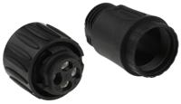 c016-20d003-100-12 Amphenol Industrial Circular Connector, 3 Contacts, Cable, Standard Connector, Socket, Female, IP67, Ecomate M Series