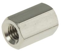 301308040050 Essentra Standoff, M3 x M3 Thread, 8mm Body, Brass, Female/Female