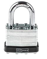 781-6017 RS PRO Key Steel Padlock, 7mm Shackle, 40mm Body