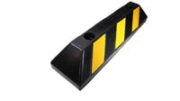 245-801 RS PRO  High Visibility Rubber Parking Stop, 560mm x 150 mm
