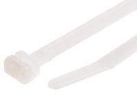 0-320-55 Legrand Cable Tie, 180mm x 4.6 mm, Clear Nylon, Pk-100