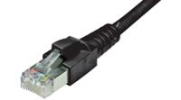 65381000dy Dätwyler Cables6538, 2m Cat6a, Black RJ45 to Male RJ45 Male LSZH Sheath