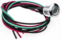 175-8446 RS PRO Illuminated Push Button Switch, Momentary, Panel Mount, 16mm Cutout, SPST, White LED, 36V dc, IP67