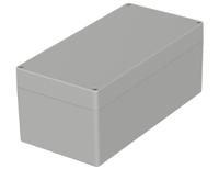 03242000 Bopla Euromas Series Grey ABS Enclosure, IP66, Flanged, Grey Lid, 240 x 120 x 100mm