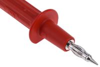 669112-22 Staubli Spring Loaded Test Probe, 4mm Tip, 1kV, 4mm Socket, 32A
