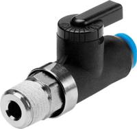 qh-qs-4-18 Festo Manual 2/2 Bistable Pneumatic Manual Control Valve 1/2 Series, R 1/8, 1/8, 153486