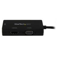 mdp2vgdvhd StarTech.com 3 port Mini DisplayPort to DVI, HDMI, VGA Adapter, 150mm Length - 1920 x 1200 Maximum Resolution