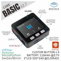 k001-v27 M5Stack K001-V27 Development Kit for use with Stacking Modules And Sensors