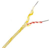 814-0064 RS PRO Type K Thermocouple Cable/Wire, 100m, Unscreened, Glass Fibre Insulation, +350°C Max, 1/0.315mm