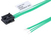 2240511043 Molex 4 Way Female Crimped Terminal to 4 Way Male Pigtail Wire to Board Cable Assembly, 300mm
