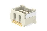 2132271210 Molex 213227 Series Right Angle Surface Mount PCB Header, 12 Contact(s), 1.5 mm Pitch, 2 Row, Shrouded