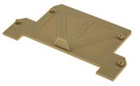 9503330000 Weidmuller AP KDKS Series End Cover for Use with DIN Rail Terminal Blocks