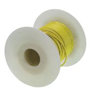 3055-yl005 Alpha Wire Yellow 0.75 mm² Hook Up Wire, 18 AWG, 16/0.25 mm, 30m, PVC Insulation, 3055 YL005