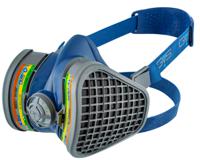 spr488 GVS Elipse ABEK1P3 Series Half-Type Respirator Mask with Replacement Filters, Size L, M