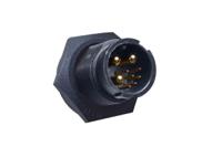 ow-bcu-09pmmp-lc7001 Amphenol Industrial Connector, 9 Contacts, Panel, 20.3 mm Connector, Plug, Male, IP67, OW-BCU Series