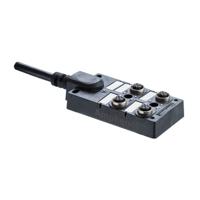 db12-5a4cab-dps7b10 M Series M12 Distribution Box 4 Ports 4A