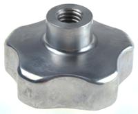 478-428 RS PRO Silver Multiple Lobes Clamping Knob, M8, Threaded Hole