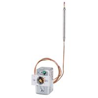 6020210005-064-000-25-1000-40-10-00-00-000-00-6 Jumo Capillary Thermostat, +300°C Max, SPST, Automatic Reset, Panel Mount