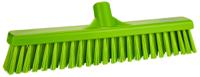 317477 Vikan Broom, Green With PET Bristles
