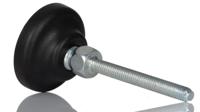 224-5786 RS PRO M6 40mm Dia. Polyamide Adjustable Foot, 500kg Static Load Capacity 30° Tilt Angle