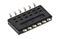 a6h-6101 Omron 6 Way Surface Mount DIP Switch 6P