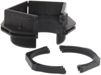185-6105 RS PRO Black Nylon Cable Gland Kit, M50 Thread, IP66