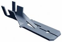 280080-2 TE Connectivity FASTIN-FASTON .250 Uninsulated Male Spade Connector, Tab, 6.35 x 0.81mm Tab Size, 4mm² to 6mm²