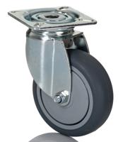 2470pjp075p40 Tente Swivel Castor Wheel, 75kg Capacity, 75mm Wheel