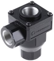 t70c4800 Norgren Quick Exhaust Valve, G 1/2 Female x 10 bar, Threaded