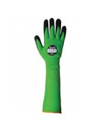 a-tg5150-gr-11 Traffi TG5150 Green Work Gloves, Size 11