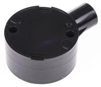 20cjb2b Schneider Electric Terminal Box, Conduit Fitting, 20mm Nominal Size, uPVC, Black, Clear